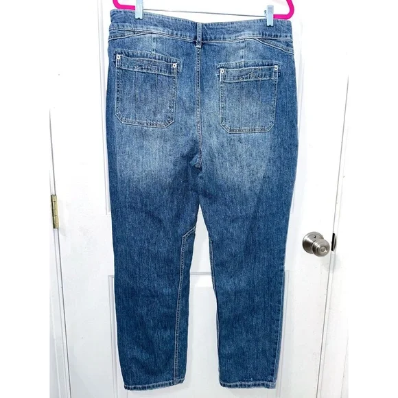 The Wanderer Mid-Rise Relaxed-Leg Jeans by Pilcro size 32 waist Anthropologie - Picture 5 of 9
